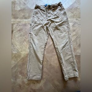 Old Navy Tan Distressed Utility Pants – Kids 18